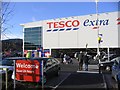 NT4935 : The new TESCO Extra superstore in Galashiels by Walter Baxter