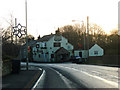 The Rockingham Arms , Towton on a damp December evening.