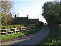 Approaching Waite Farm Cottages