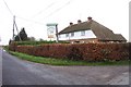 Cottages by the entrance to Cryals Farm