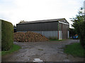 Sugar Beet Beside The Barn