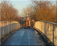 NT0987 : Footbridge by Paul McIlroy