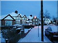 TQ1187 : Boldmere Road in the snow by Rhys James
