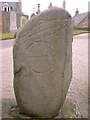 NJ7916 : Pictish Stone Kintore Churchyard by C Page