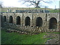NY9170 : The Bath House, Chesters Fort, Hadrian's Wall. by Bill Henderson