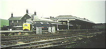 NU2311 : Alnmouth railway station by Roger Cornfoot