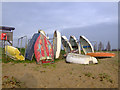 Shoeburyness: East Beach seafront