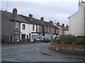 Terraced housing on Aldersley Road