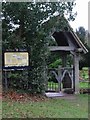 Lych Gate, Betteshanger Church.