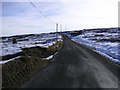 The road across Mynydd Llanllwni