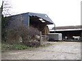 Barn and beasts at Horpit Farm