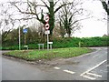 Junction of Way Hill, Grinsell Hill and The Lanes.