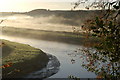 SS4523 : River Torridge near Annery Kiln by Thor Beverley