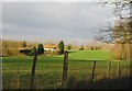 View across countryside.