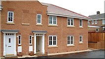 SK4064 : New Housing Association building in North Wingfield by Alan Walker