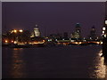 View of the City from the Southbank, Christmas eve 2006