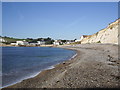 Freshwater Bay and Albion Hotel.