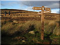NT0851 : Crossroads, with signpost by Chris Martin