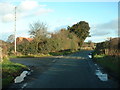 SJ4030 : Road junction near The Outcast by David Medcalf