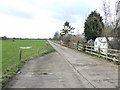 Road to Buckland Marsh Farm