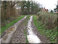 Green lane  to Sandypits