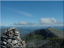 NH0305 : Summit Cairn, Gleouraich by Michael Graham