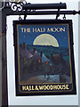 The Half Moon Pub Sign