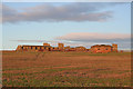 Abandoned military accommodation and bunkers