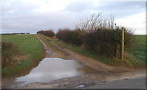 SE3079 : Bridleway to the B6267 by Andy Beecroft