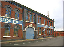 SJ9143 : Sutherland Works, Normacot Road, Longton by Espresso Addict