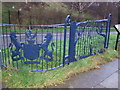 SK4083 : Birley Spa Fence by John Poyser