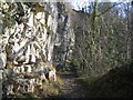 Rock Face on the Leete Path