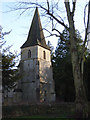 Tower and spire, Holy Rood church, Sparsholt