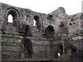 Inside of Canterbury Castle