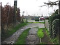 The far end of School Lane, East Stourmouth.