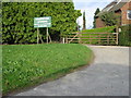 Entrance to Walmestone nursery.