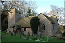 SO3750 : Sarnesfield church by Philip Halling