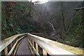NS9699 : Walkway in Dollar Glen by Mike Pennington
