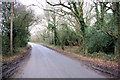 Lane near Piltdown Golf Club