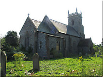 TG2515 : St Peter, Crostwick, Norfolk by John Salmon