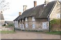 Thatch Cottages in Weldon village