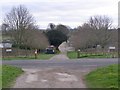 Entrance to Holden Farm from the A272