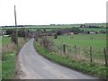 View along Woodlands Road towards Adisham.