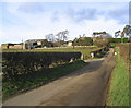 The farm road to Shipley Lane