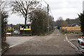 Hambrooks Nurseries and footpath from Wangfield Lane to Durley Mill