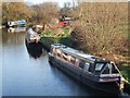 Narrowboats on the Grand Union Canal