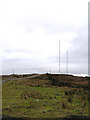 H3552 : Masts at Brougher Mountain by Kenneth  Allen