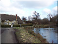 ST9539 : Sherrington Pond by Maigheach-gheal