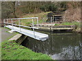 Swing bridge  over canal.