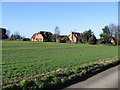 Field and houses on Northbourne Road